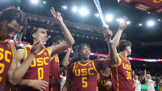 Tre White Kobe Johnson Boogie Ellis Zach Brooker Harrison Hornery usc